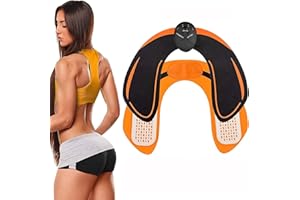 WUGEIN TENS/EMS Electroestimulador de glúteos,Dispositivo de Entrenamiento EMS para la estimulación focalizada de los glúteos,Mayor Elasticidad y fortalecimiento de la Musculatura,con USB Recargable