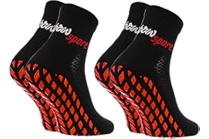 Rainbow Socks - Femme Homme Chaussettes Antidérapantes de Sport