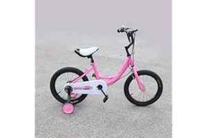 LENJKYYO Kids Bicycle 16" Bike for 5-8 years old Kids Boys Girls Training Wheels Blue Kids Bicycle Outdoor Bike for Boys Girls Children Bike with Stabilizers Training Wheel