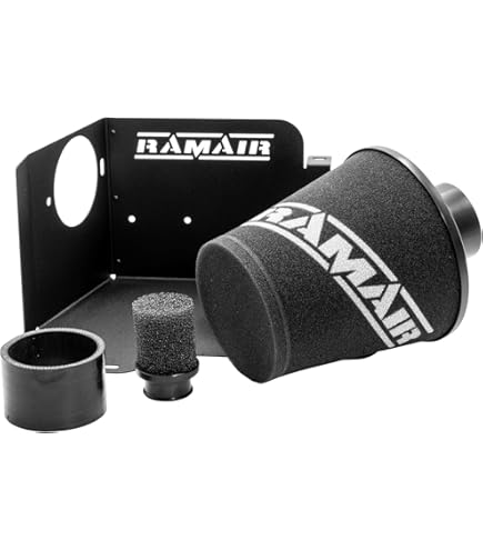 RamAir - Filtro Aria Universale Collo In Alluminio - Raccordo Silicone Diam 70mm - Foto 6