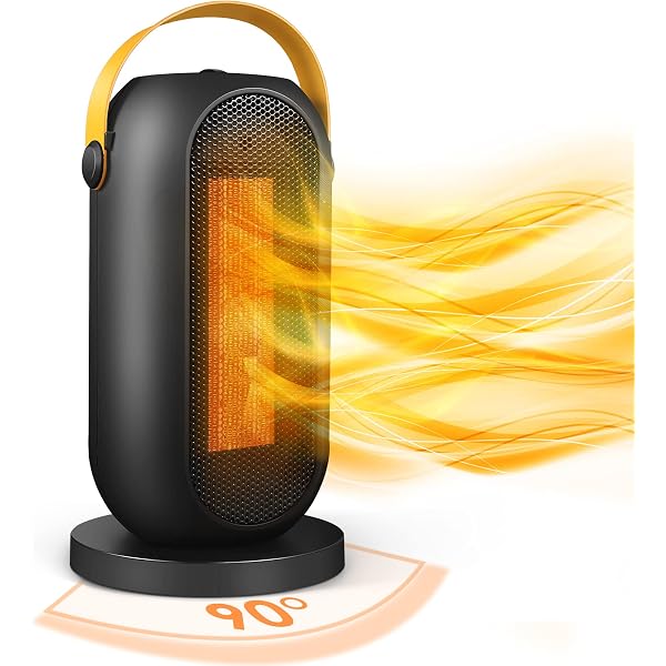 Dagosh Electric Fan Heater, 600/1200W Portable Low Noise Space Energy  Consumption PTC Mini Ceramic Tip-over Protection Heaters with Overheat  Protection,for Home Office School : Amazon.co.uk: Home u0026 Kitchen