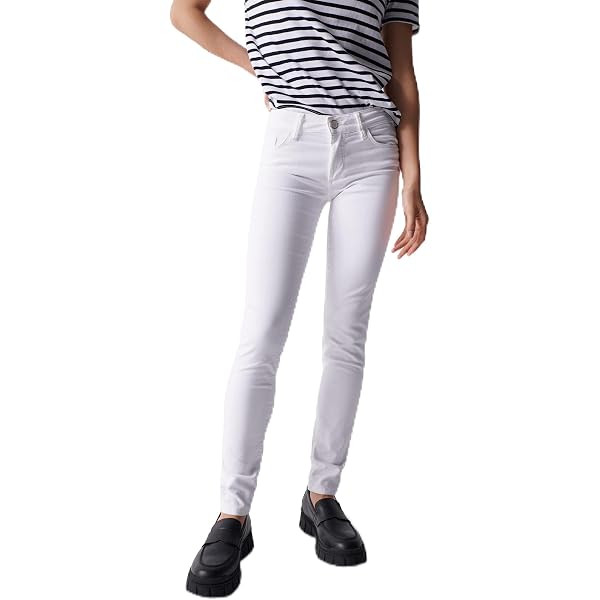 Salsa Jeans Wonder Push UP Cropped – Damenjeans Mit Push-Up-Effekt, Capri-Länge