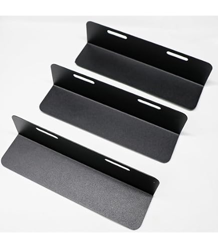 Lot De 3 Séparateurs De Coffre Velcro - 30x4x5 Cm - Organiseur Voiture, SUV, Break - Noir