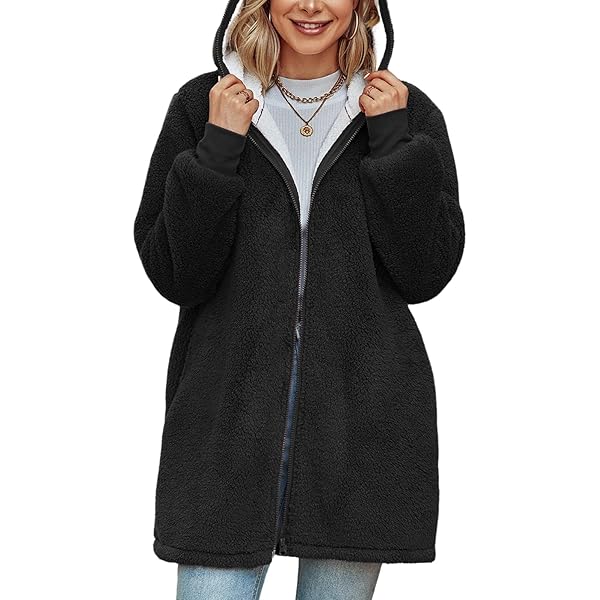 Joligiao Dames Teddy Fleece Lange Gilets Effen Lichaamsverwarmer Winter Warm Gewatteerd Westje Mouwloos Vest Tops Button Down Losse Pasvorm Fleece Buitenjack met Zakken, Koffie, XL Joligiao Dames Teddy Fleece Lange Gilets Effen Lichaamsverwarmer Winter Warm Gewatteerd Westje Mouwloos Vest Tops Button Down Losse Pasvorm Fleece Buitenjack met Zakken, Koffie, XL