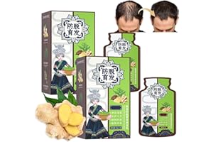 HEYZEIBO Ginger Plant Extract Anti-Hair Loss Hair Shampoo,Ginger Plant Anti-Hair Loss Hair Shampoo, Hair Growth Shampoo Promotes Hair Growth For (2PCS)