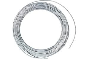 RRRST Puro Alambre de zinc 3mm, Alta pureza 99.995%, Diámetro 3mm (3mm, 3 metros)