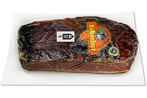 ‎BLACK FOREST GOODS Schwarzwälder Schinken - 2,7 kg - Hüfte 1/2 Stück - Goldenes DLG Abzeichen 2019 - Traditionell geräuchert