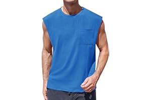 Runcati Męska koszulka bez rękawów na siłownię koszulka na ramiączkach dla mężczyzn