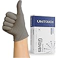 Unitouch Nitrile Powdered Free Examination Gloves Pack of 100 Pcs (Grey) (L)