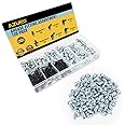 AZUNO Hydraulic Grease Fittings, a set of 120 metric grease fitting assortments and 60 grease fitting caps. These standard grease gun fittings are perfect for replacing missing or broken zerk fittings