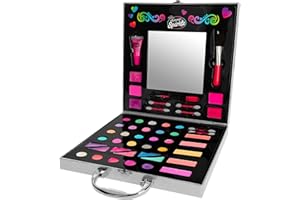 COLORBABY Shimmer N Sparkle Set Maquillaje Infantil para niñas, Maletín con Estudio con Sombras y Brillos , +8 años (46729)