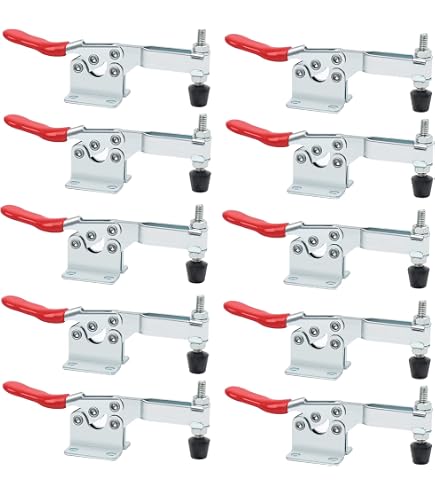 Loquet à Bascule En Métal, 10 Pièces Sauterelles De Menuisier Réglable,Fermoir Attache Rapide Fixation Boucle Avec Boucle Reglable 96917514 Loquet à Bascule En Métal, 10 Pièces Sauterelles De Menuisier Réglable,Fermoir Attache Rapide Fixation Boucle Avec Boucle Reglable 96917514