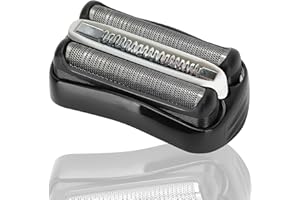 PARAFANO Testina di Ricambio Compatibile Con Rasoio Braun Series 3, Accessori di Ricambio per Rasoio Elettrico Uomo, Lama di Ricambio Per Rasoi(32B)