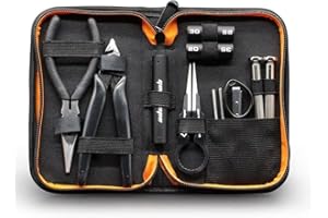 Geekvape - Mini kit de bricolage V2 pour outil multi-usage avec ensemble bobine en céramique, pince d'enroulement de fil de bobine Jig, idéal pour atomiseur faites-le vous-même RDA/RTA/RBA