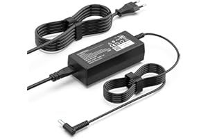 BIUBOTY 45W Chargeur Ordinateur Compatible avec HP Elitebook 840 850 Pavilion X360 11 13 15 Probook 430 440 450 470 250 255 G3 G4 G5 G6 G7 G8 Stream 11 13 14 741727-001 Adaptateur Alimentation
