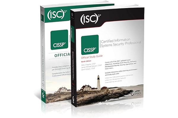 ISC2 CISSP Certified Information Systems Security Professional: Official Study Guide + Practice Tests Bundle