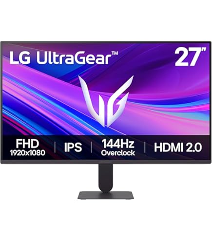 LG Ultragear G4 27-inch 120Hz (Overclock 144Hz) FHD IPS Gaming
