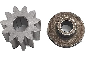 DEAWATER GX20053 Pinion Gear and GX20054 UC13360 Steering Bushing for John Deere D120 D125 D130 D140 D150