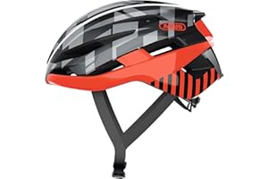 ABUS StormChaser Casco da corsa - Casco da bici aerodinamico per ciclismo professionistico per uomo e donna - Arancione, Taglia L