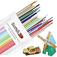 300 PCS 3D Doodler Pen Refills 3D Pen Filament Refills 2.5mm 3D Doodle Pen Refills 3D Printing Pen Filament Materials Pack Colorful 3D Pen Refills for Kids