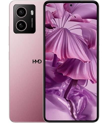 HMD Smartphone Pulse+ 4G 6,56 HD+, Android 14, cámara dual 50 MP, 4GB/128GB almacenamiento, hasta 59 horas de batería, OZO Audio, fácil de reparar y Dual SIM - Naranja