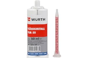 WÜRTH 2K-flüssigmetall spatola FLM 50 - 2-componenti adesivo