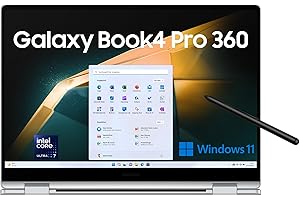 ‎SAMSUNG Samsung Galaxy Book4 Pro 360 inklusive S Pen, 16 Zoll-Notebook mit Touchscreen, Windows-Laptop, Intel Core Ultra 7, 16 GB RAM, 512 GB, Platinum Silver