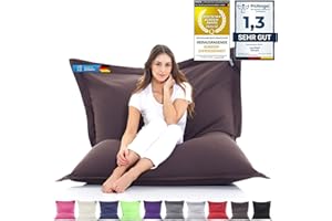 LAZY BAG Giant Bean Bag Chair XXL Indoor living room bean bag 400L giant beanbag seat cushion chair for children & adults 180 x 140cm