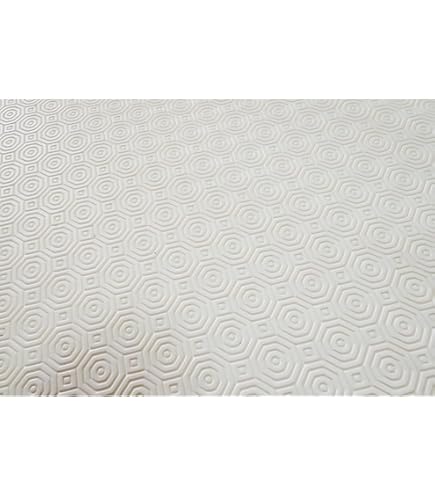Protection Sous-nappe Vip 110 X 160 Cm - Polyester Blanc Uni, Neuf Avec étiquettes