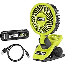 RYOBI 4V USB Werklamp - 500 Lumen, Magnetische Basis, USB-C - RLI4-120G