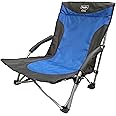 Vanilla Leisure Beach Chairs Low Folding Lightweight Compact & Portable Beach Chair For Picnic, Festival, Camping & More High Back Foldable & Reclining Low Chairs