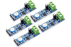 5pcs LM386 Audio Amplifier Module 200 Times 5V-12V Input 10K Resistance