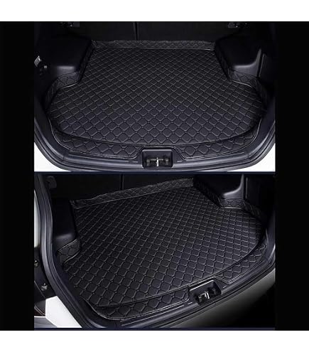 AZYT Tappetini Auto E Bagagliaio Per Honda CR-V CRV 2007-2011 - Set Fodere In TPE Nero, Antiscivolo E Impermeabile - 2