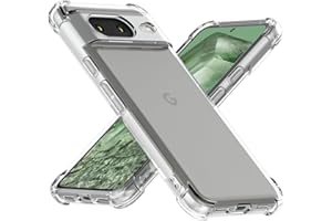 Cresee Cover per Google Pixel 8, Angoli Rinforzati Custodia Trasparente Protezione Antiurto Morbido TPU Bumper Case per Pixel 8, Clear
