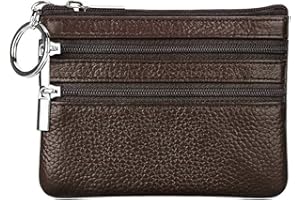 CYNURE Ladies Genuine Leather Wallet with Key Ring