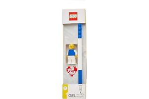 Gel Pen - Blu + Minifigure