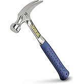 ESTWING claw hammer, vinyl handle, flat, &Oslash; 25 mm 450 g, flat rail