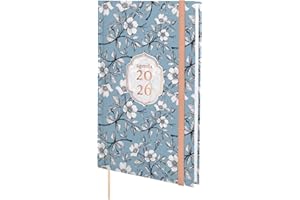 Finocam - Agenda 2026 Settimana Vista Verticale | Gennaio - Dicembre 12 mesi | Agenda annuale 2026 | Rilegata Copertina Rigida imbottita Berlino - Cotton - Internazionale, Settimanale Verticale