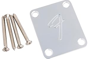 Fender '70s "F" Plaque de Fixation pour Manche de Guitare Électrique ou basse
