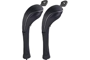 Andux Lot de 2 Long Cou Club de Golf Hybride Couvre Tête CTMT-01