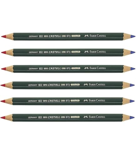Faber-Castell 185498 Temperamatite Doppio Rotondo – Comodo E Cancellabile, Colore Blu
