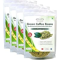 Sinew Nutrition Green Coffee Beans 800g + 200g FREE (250g x 4 PC) for Weight Management