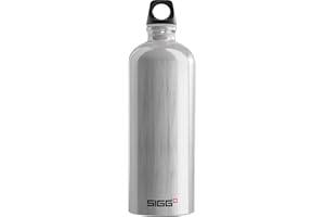 Sigg - Borraccia Alluminio - Traveller - Certificata Climate Neutral - Perfetta per Bevande Gassate - Ermetica - Leggera - Senza BPA - 0,6L / 1L
