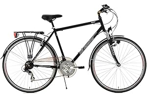 ‎KS CYCLING KS Cycling Trekkingrad Herren 28'' Vegas schwarz Flachlenker
