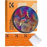 K&amp;F CONCEPT Nano-Bacis 67mm Prism Filter Half Linear Bilateral Drag | Optical Glass Special Effect Prism Filter with 3 Cleani