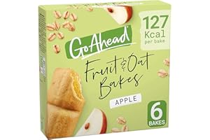 Go Ahead Apple Fruit & Oat 6 Bakes, 236 g (1 Pack of 6 Bakes)