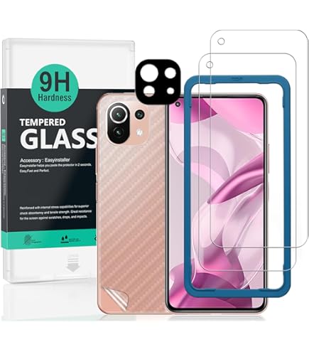 Pellicola In Vetro Temperato Per Xiaomi Redmi Note 11 Pro, 9, Mi 11T, Poco F3 E Altri