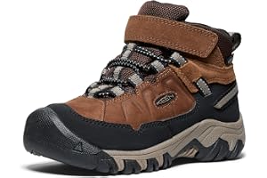 KEEN unisex - barn Targhee 4 Mid vattentätVandringsstövlar
