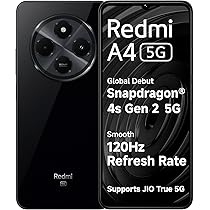 Redmi A5 Just Black (3GB RAM 64GB Storage) | Royale Design