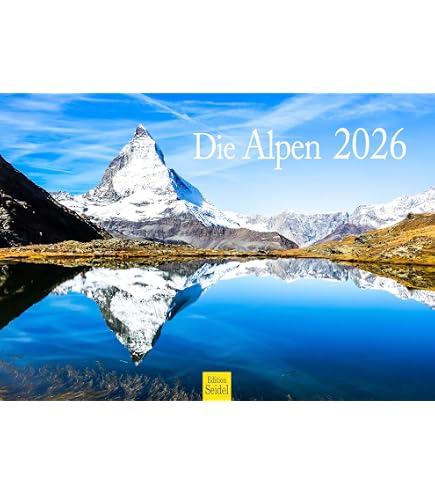 Calendario Da Parete 2026 'Vertice Delle Alpi' - Edizione Premium DIN A4, Foto Di Rainer Mirau, Spedizione In Germania